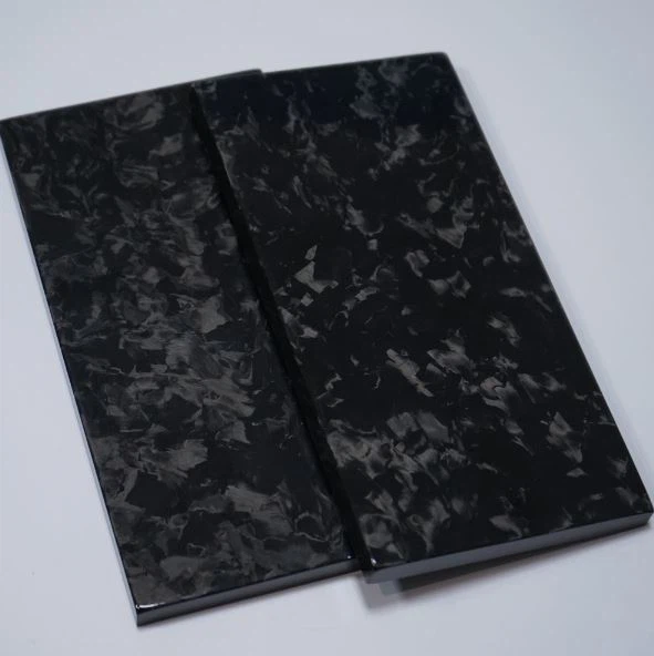 CNC Machining High-strength 2/3/4mm Forged Surface 3k Carbon Fiber Sheet For Industrial, Marine Surface And Sports Equipment factory