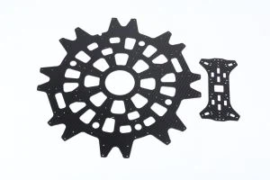 जाली मिश्रित कार्बन फाइबर टुकड़े टुकड़े शीट